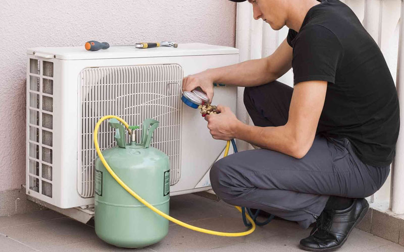 Split AC Gas Refilling